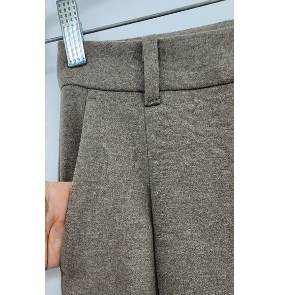 UNIQLO Comptoir Des Cotonneirs Cotton Blend Wide Leg Pleated Front Pants Medium - Picture 3 of 7